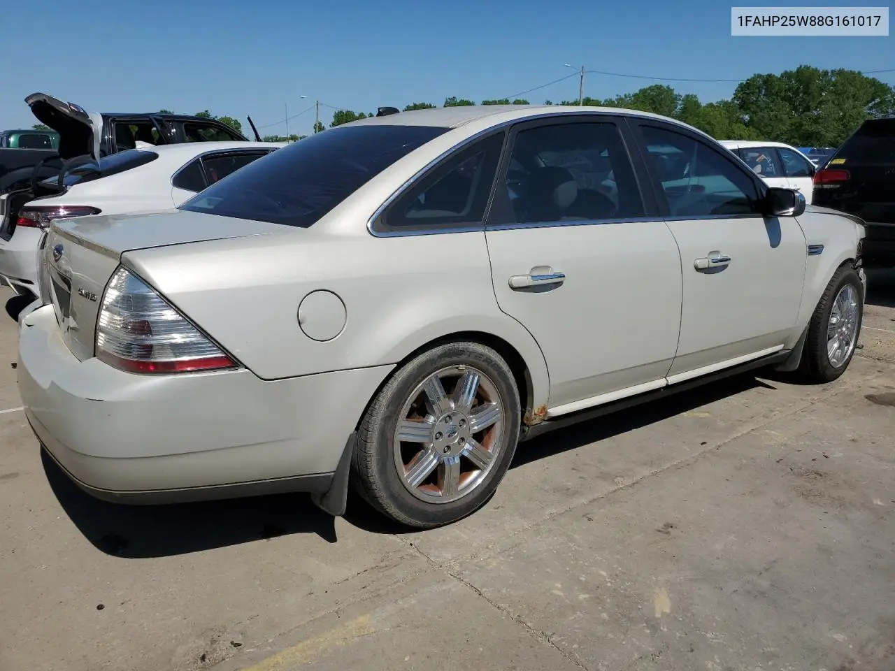 2008 Ford Taurus Limited VIN: 1FAHP25W88G161017 Lot: 54935225