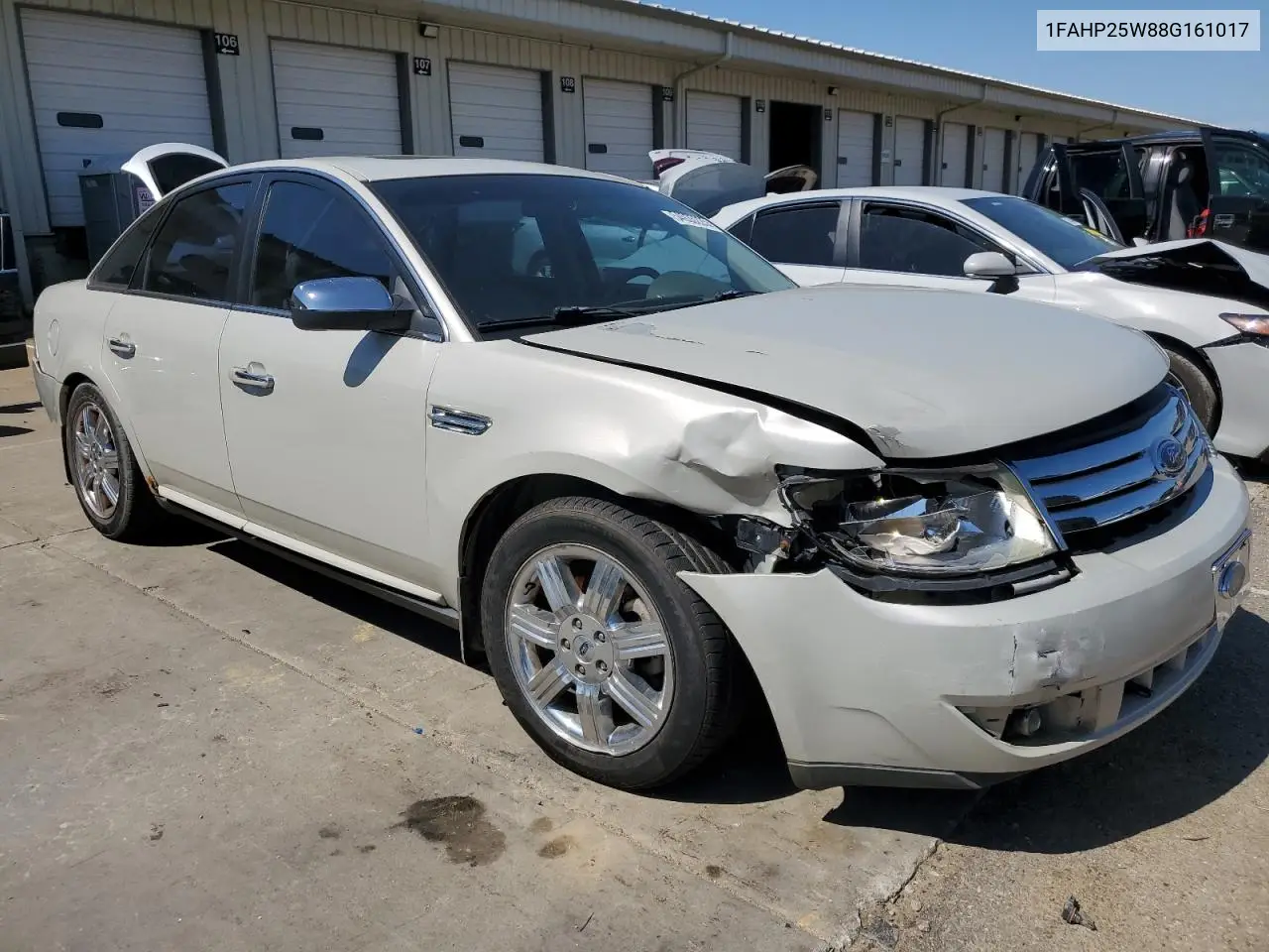 2008 Ford Taurus Limited VIN: 1FAHP25W88G161017 Lot: 54935225