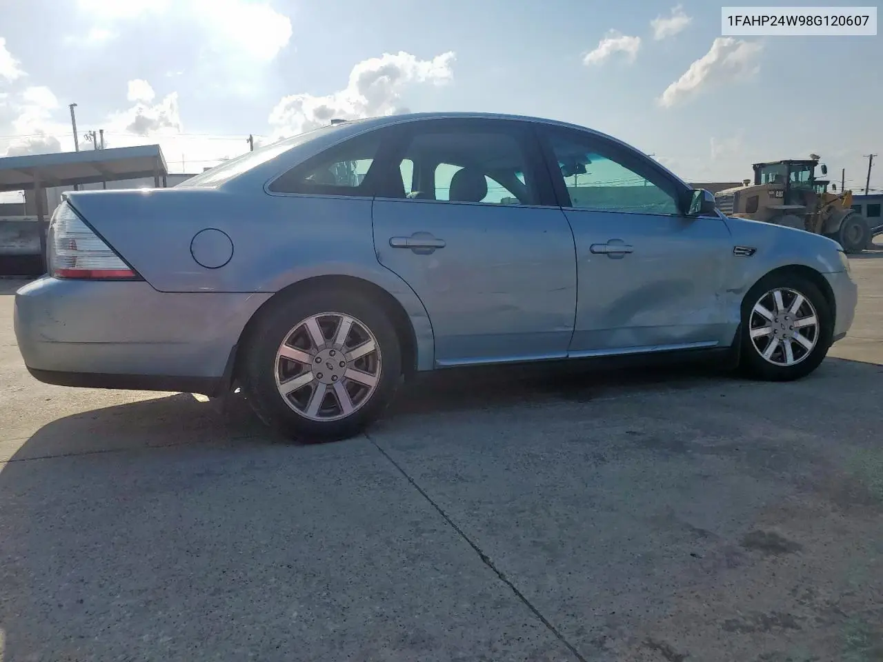 2008 Ford Taurus Sel VIN: 1FAHP24W98G120607 Lot: 55234795