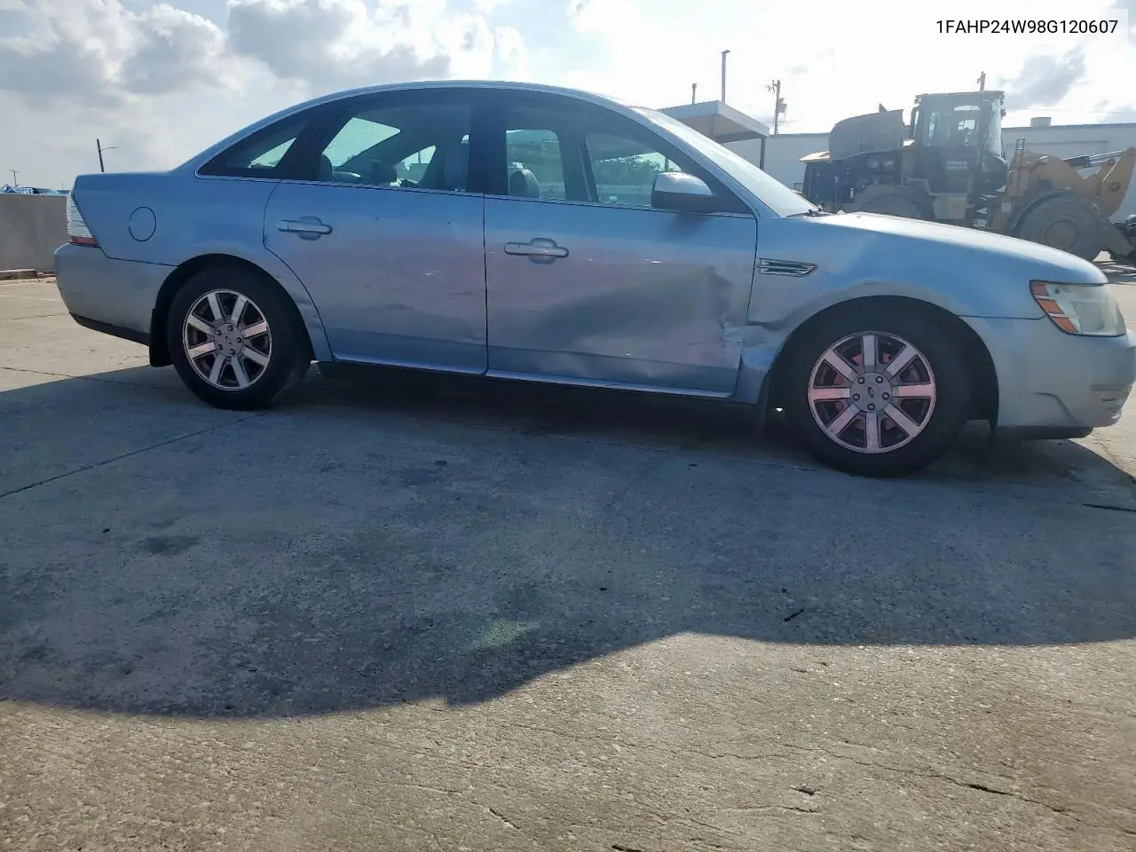 2008 Ford Taurus Sel VIN: 1FAHP24W98G120607 Lot: 55234795