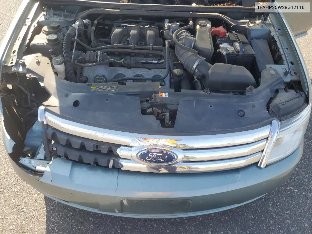 2008 Ford Taurus Limited VIN: 1FAHP25W28G121161 Lot: 55628535