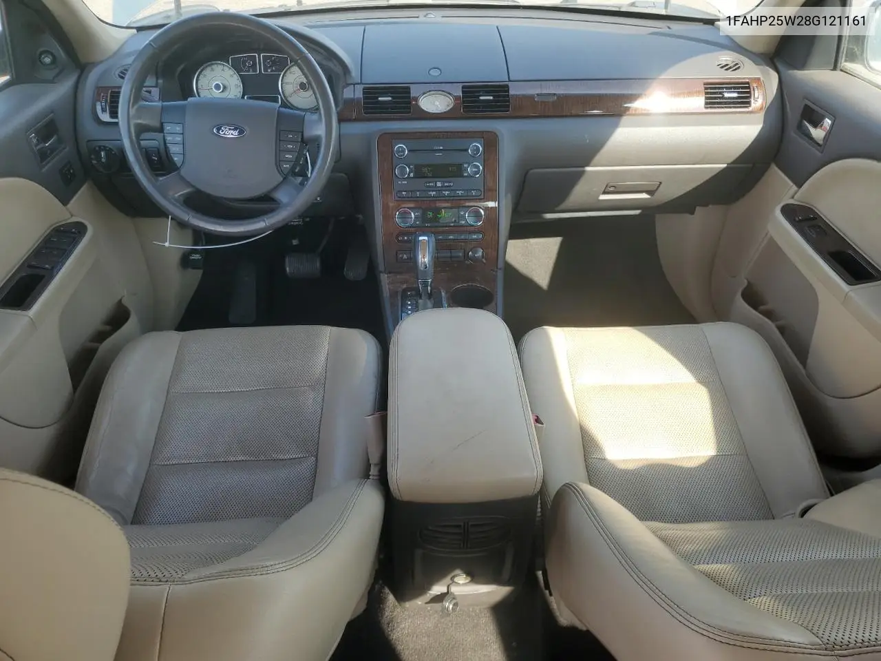 2008 Ford Taurus Limited VIN: 1FAHP25W28G121161 Lot: 55628535