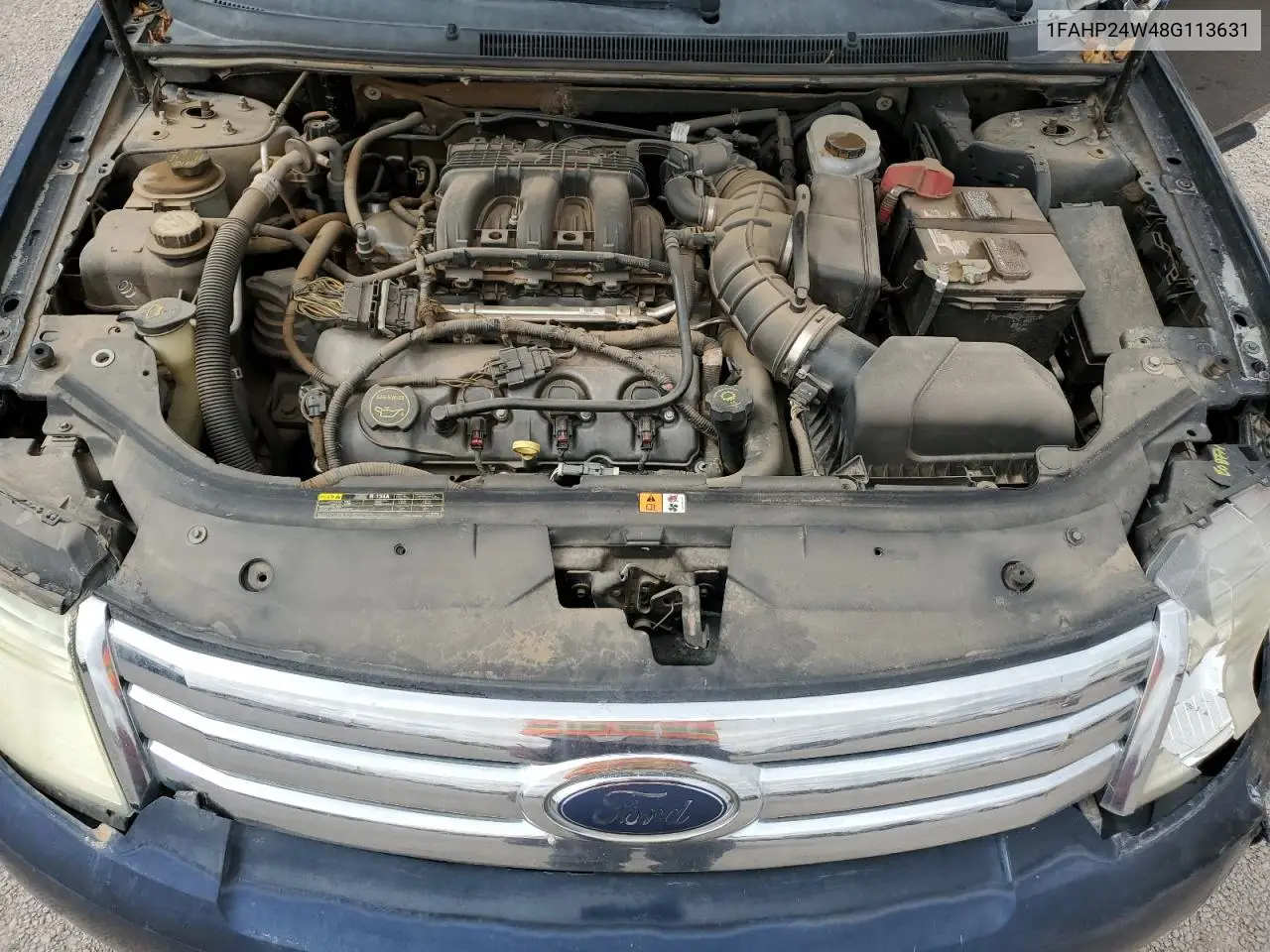 2008 Ford Taurus Sel VIN: 1FAHP24W48G113631 Lot: 55686695