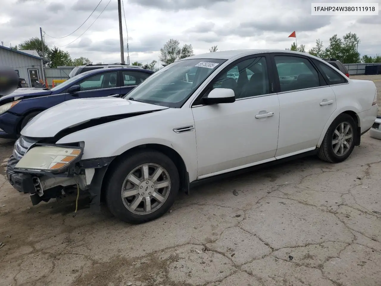 2008 Ford Taurus Sel VIN: 1FAHP24W38G111918 Lot: 55752305