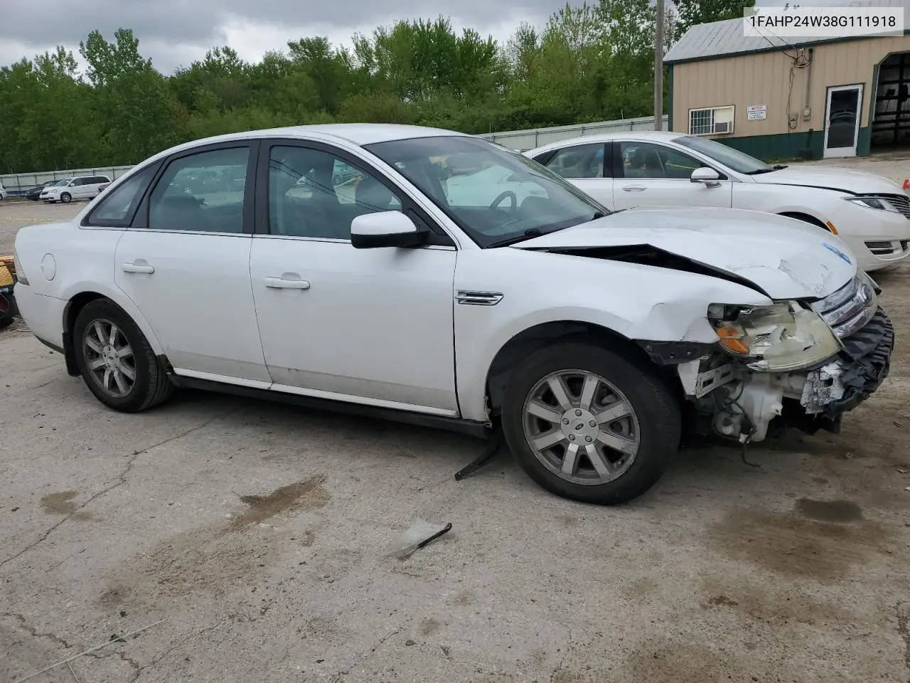 2008 Ford Taurus Sel VIN: 1FAHP24W38G111918 Lot: 55752305