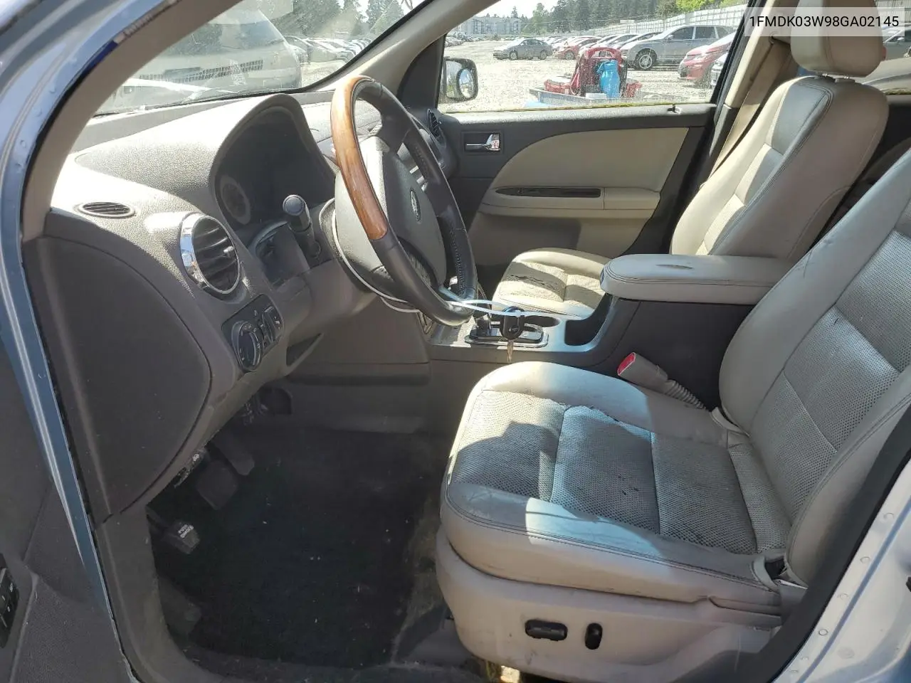2008 Ford Taurus X Limited VIN: 1FMDK03W98GA02145 Lot: 56323005