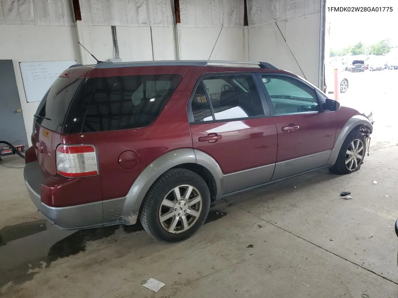 2008 Ford Taurus X Sel VIN: 1FMDK02W28GA01775 Lot: 56426755