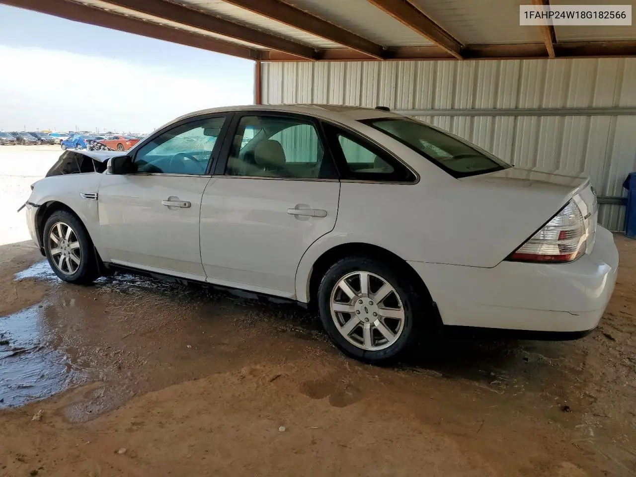 2008 Ford Taurus Sel VIN: 1FAHP24W18G182566 Lot: 58543245