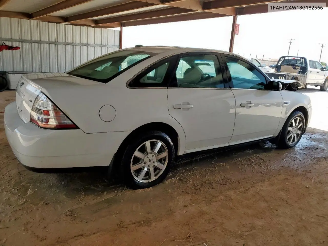 2008 Ford Taurus Sel VIN: 1FAHP24W18G182566 Lot: 58543245