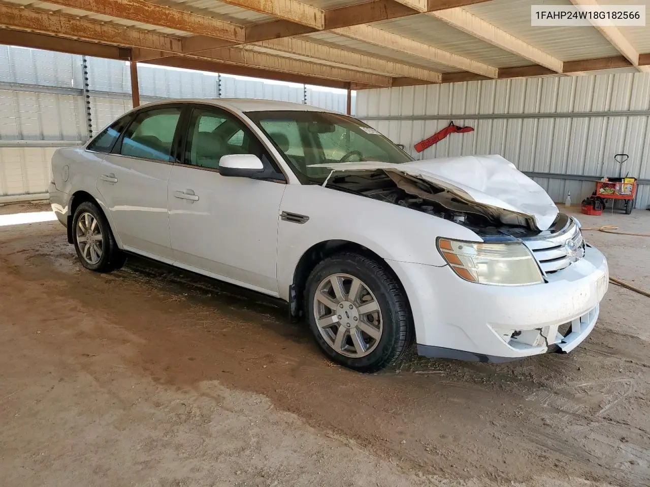 2008 Ford Taurus Sel VIN: 1FAHP24W18G182566 Lot: 58543245
