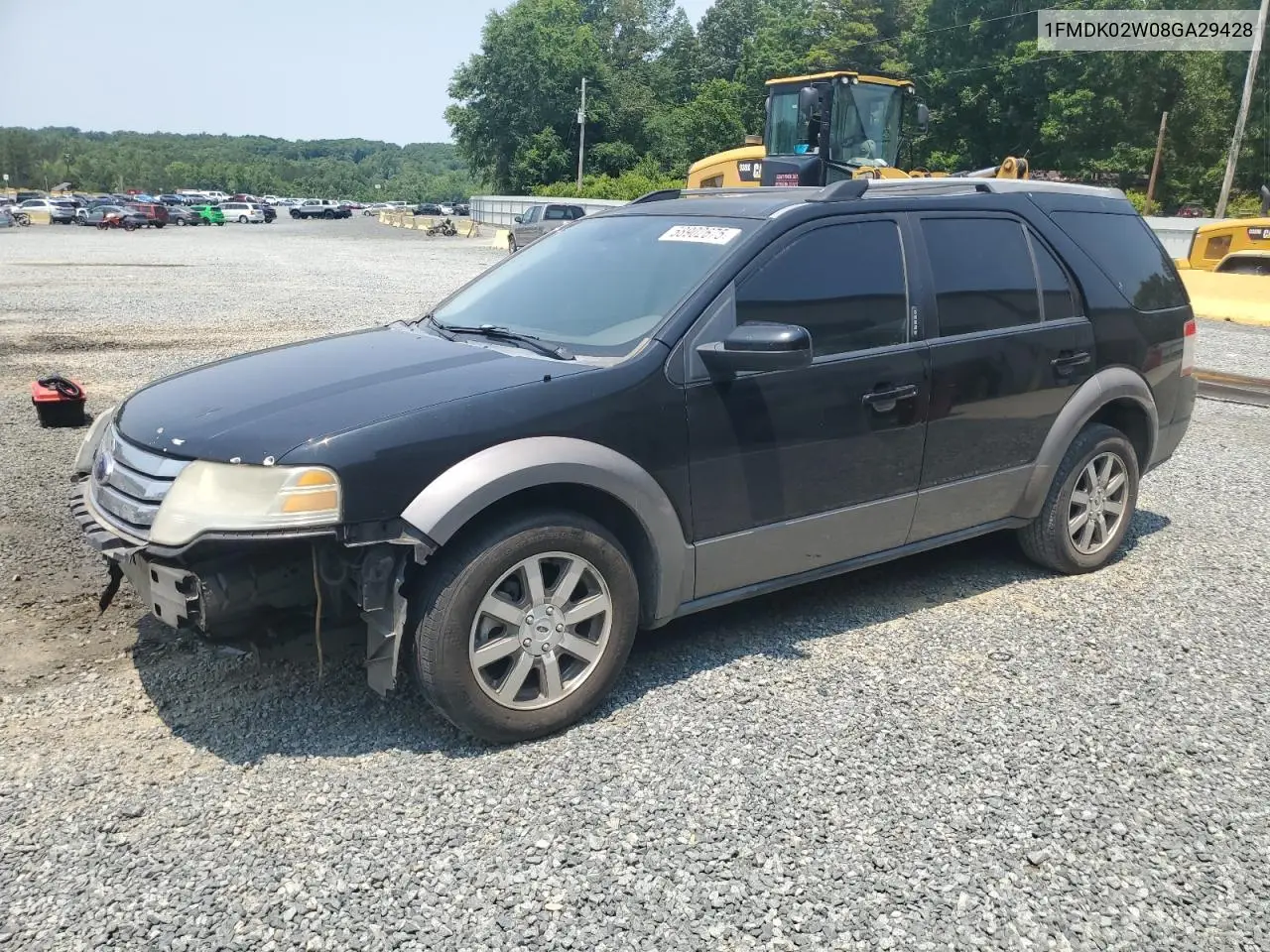 2008 Ford Taurus X Sel VIN: 1FMDK02W08GA29428 Lot: 58902675