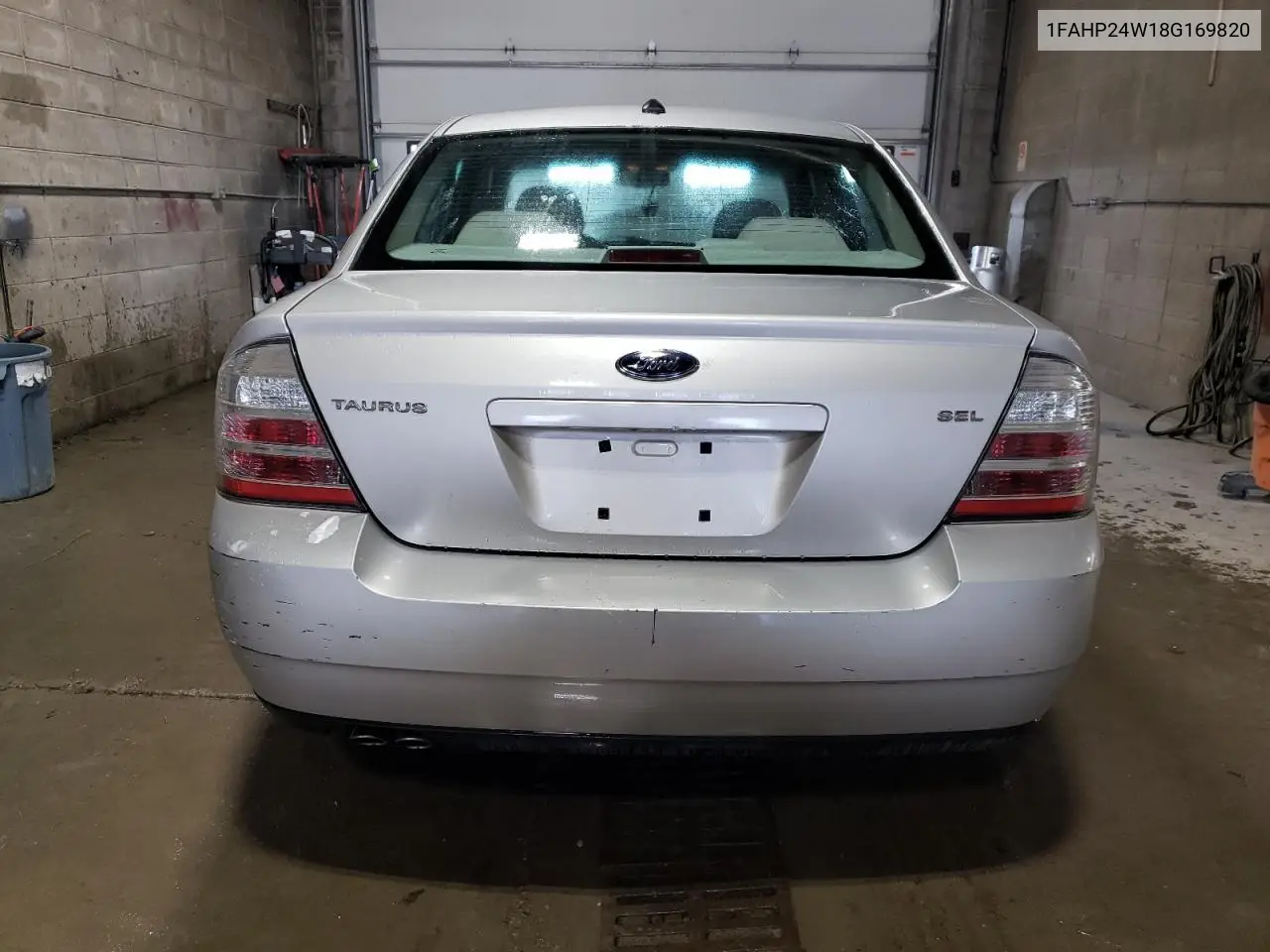 2008 Ford Taurus Sel VIN: 1FAHP24W18G169820 Lot: 59173415