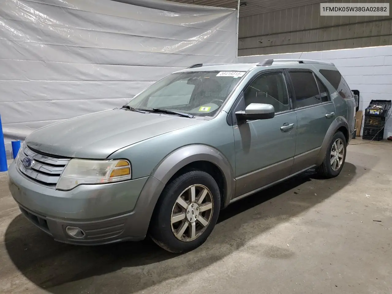 2008 Ford Taurus X Sel VIN: 1FMDK05W38GA02882 Lot: 59419315