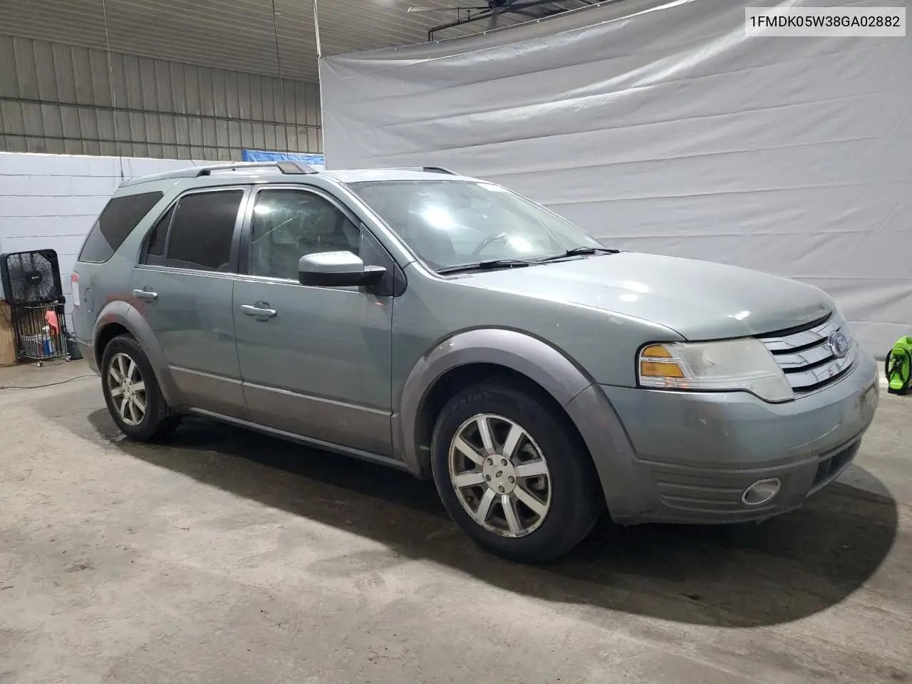 2008 Ford Taurus X Sel VIN: 1FMDK05W38GA02882 Lot: 59419315