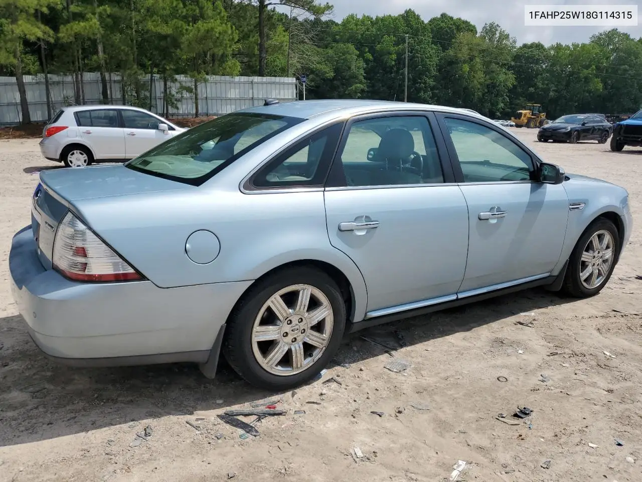 2008 Ford Taurus Limited VIN: 1FAHP25W18G114315 Lot: 59950935