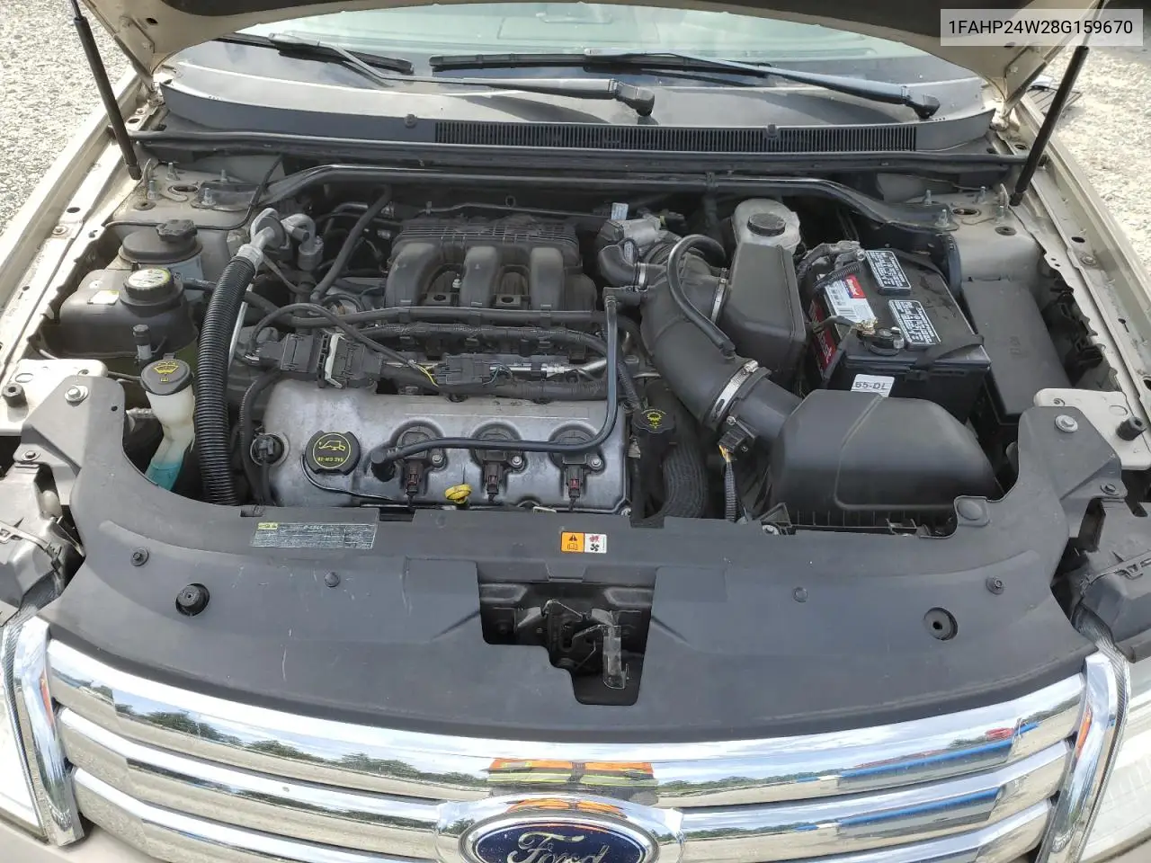 2008 Ford Taurus Sel VIN: 1FAHP24W28G159670 Lot: 60278965