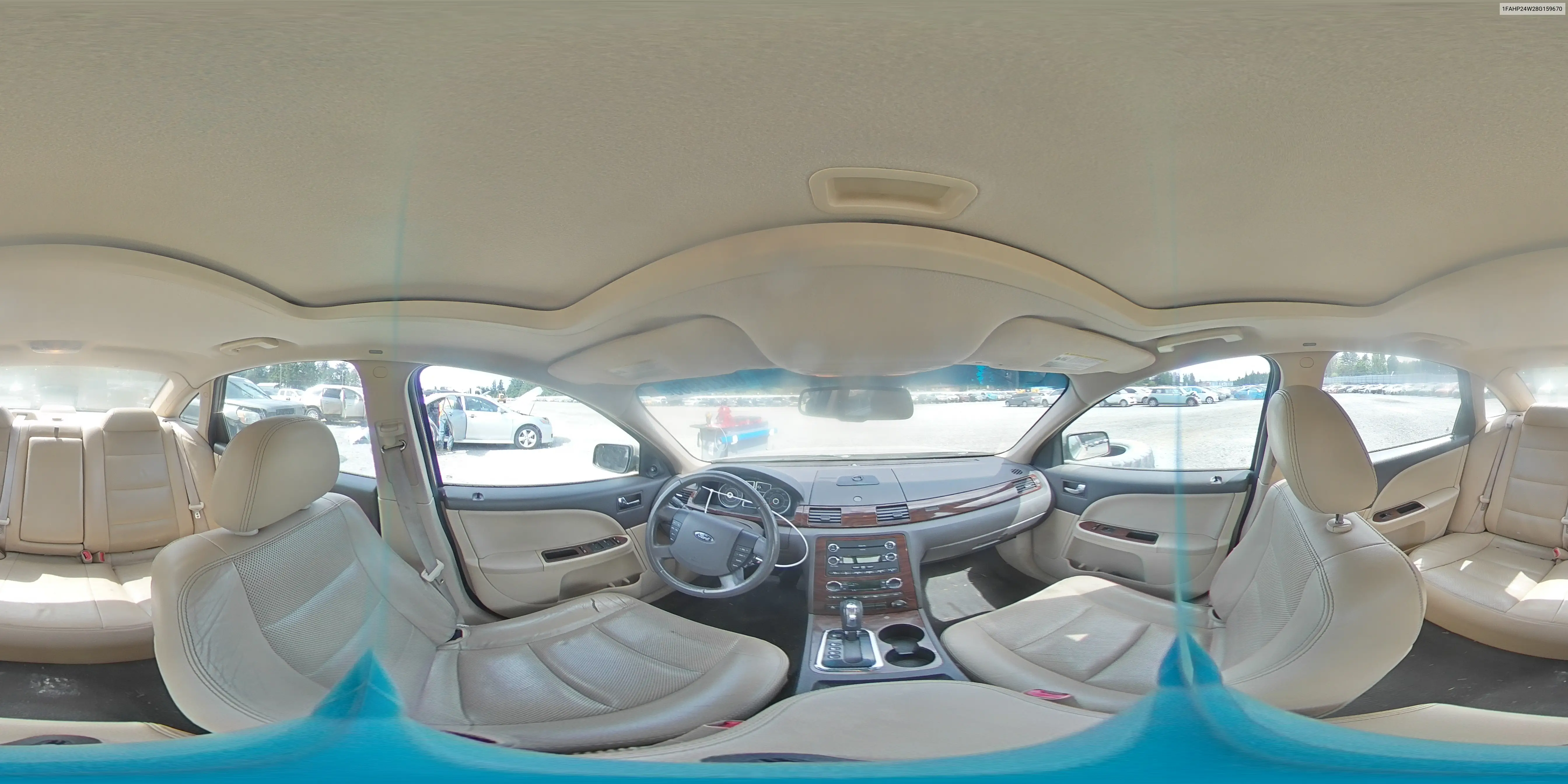 2008 Ford Taurus Sel VIN: 1FAHP24W28G159670 Lot: 60278965