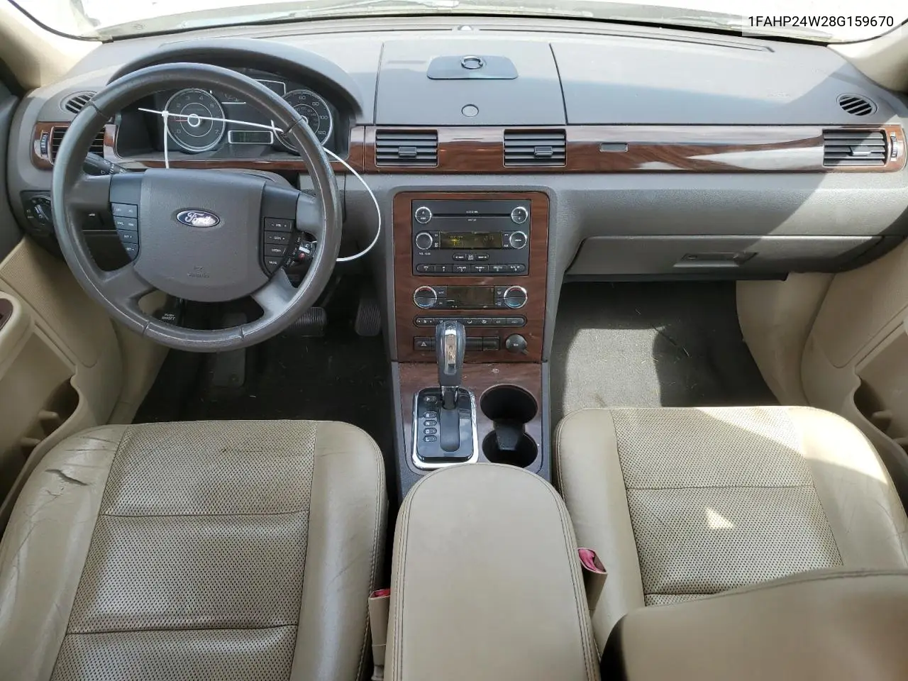 2008 Ford Taurus Sel VIN: 1FAHP24W28G159670 Lot: 60278965