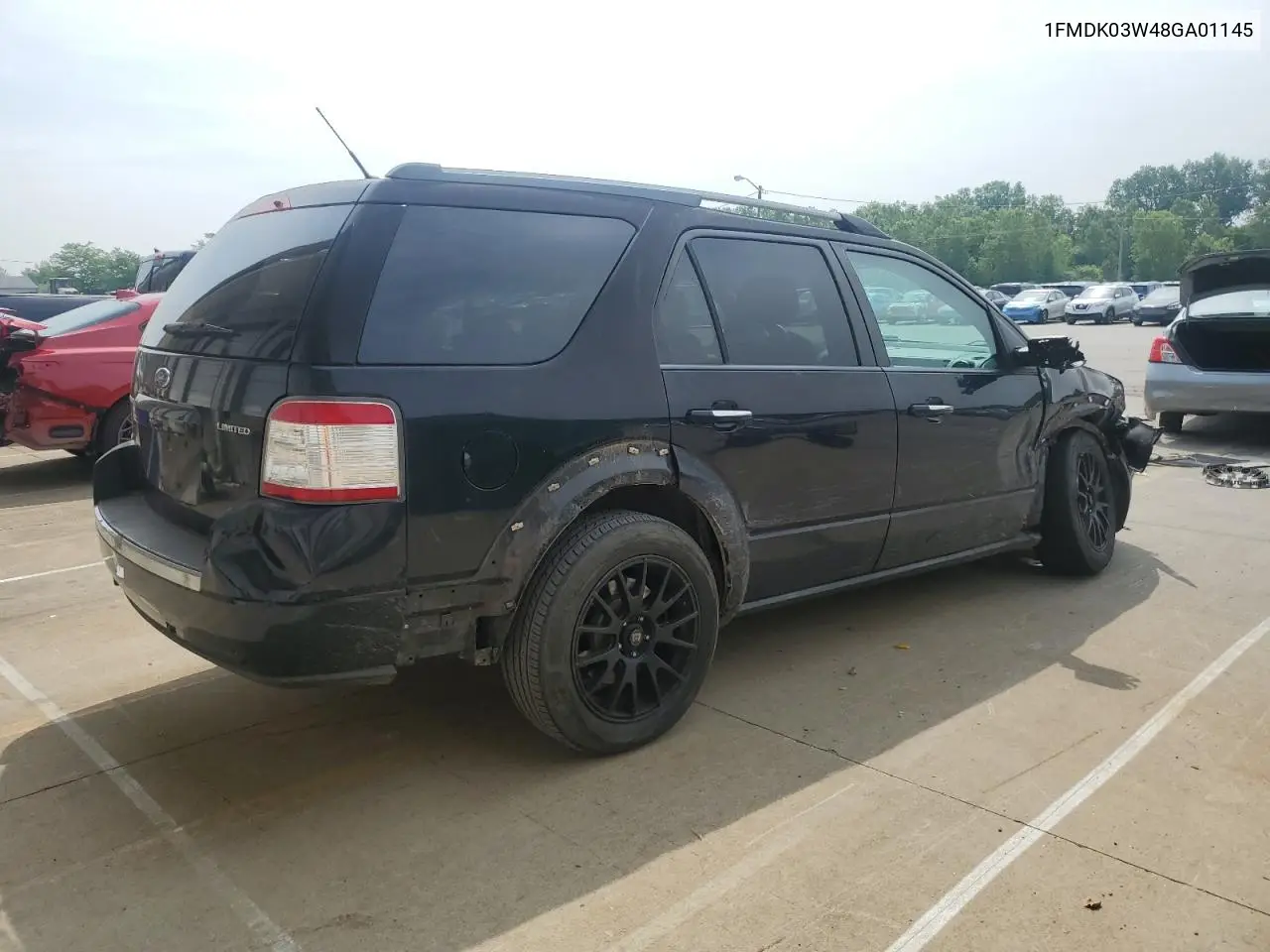 2008 Ford Taurus X Limited VIN: 1FMDK03W48GA01145 Lot: 60896755