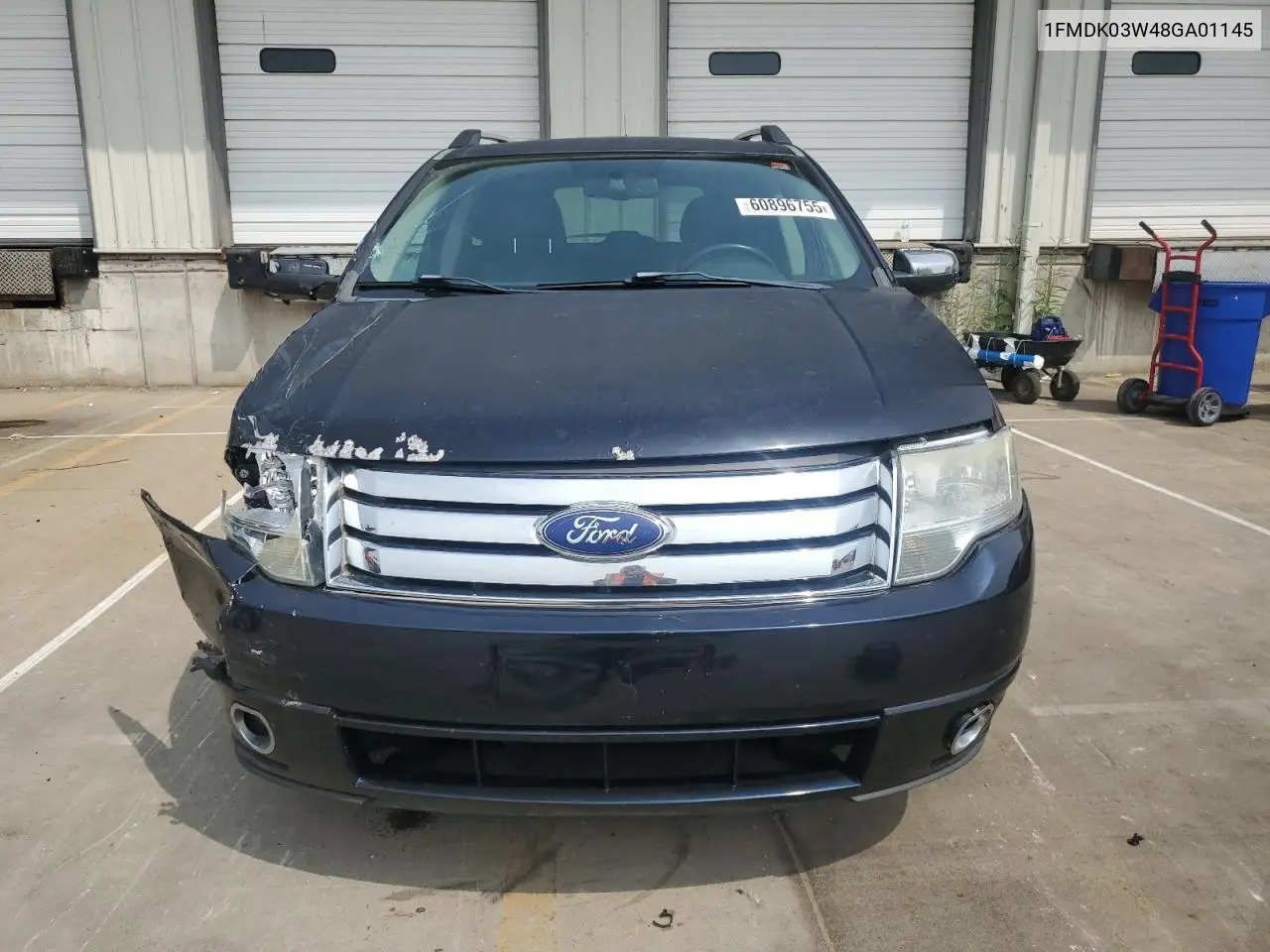 2008 Ford Taurus X Limited VIN: 1FMDK03W48GA01145 Lot: 60896755
