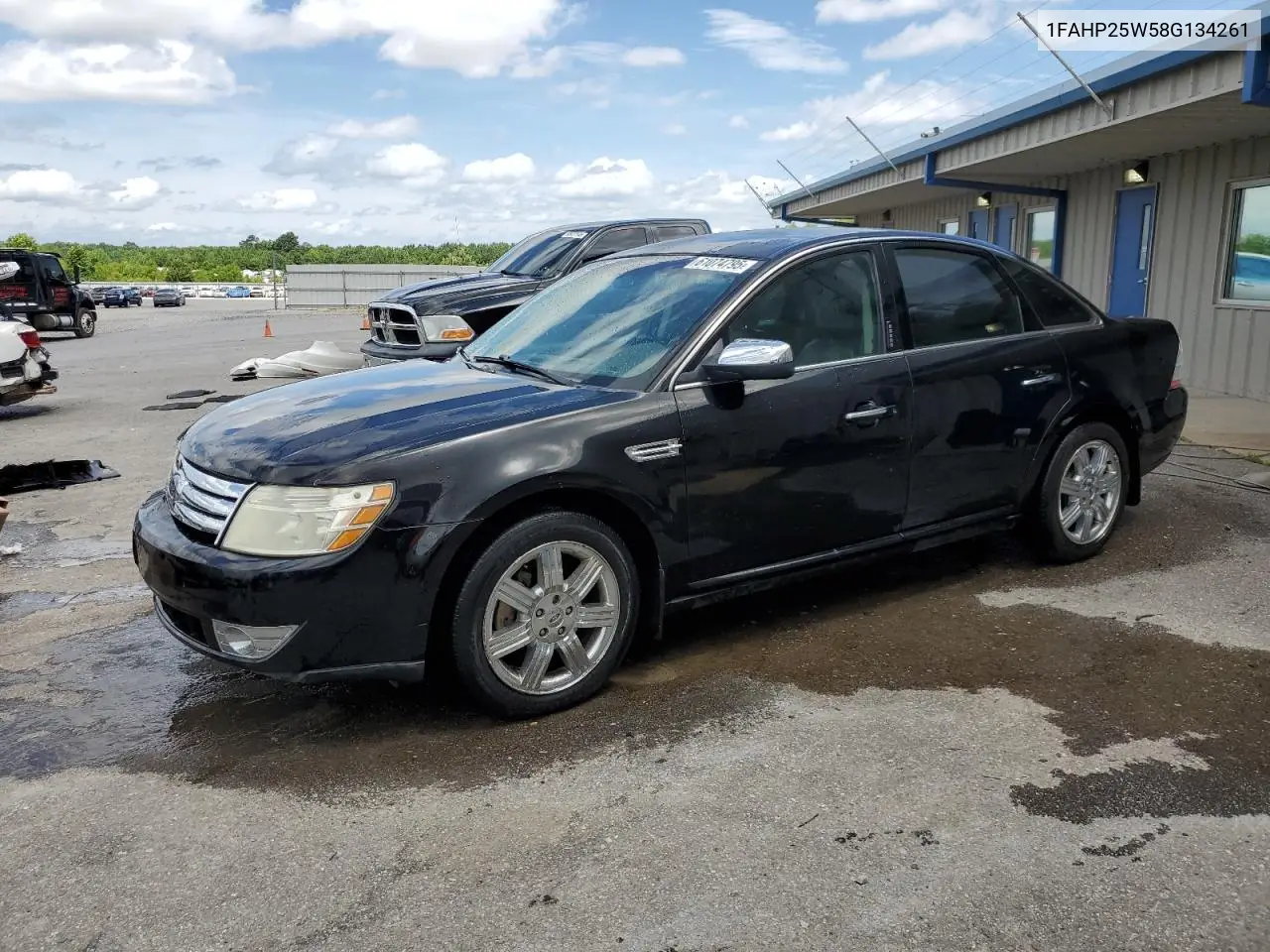 2008 Ford Taurus Limited VIN: 1FAHP25W58G134261 Lot: 61074795
