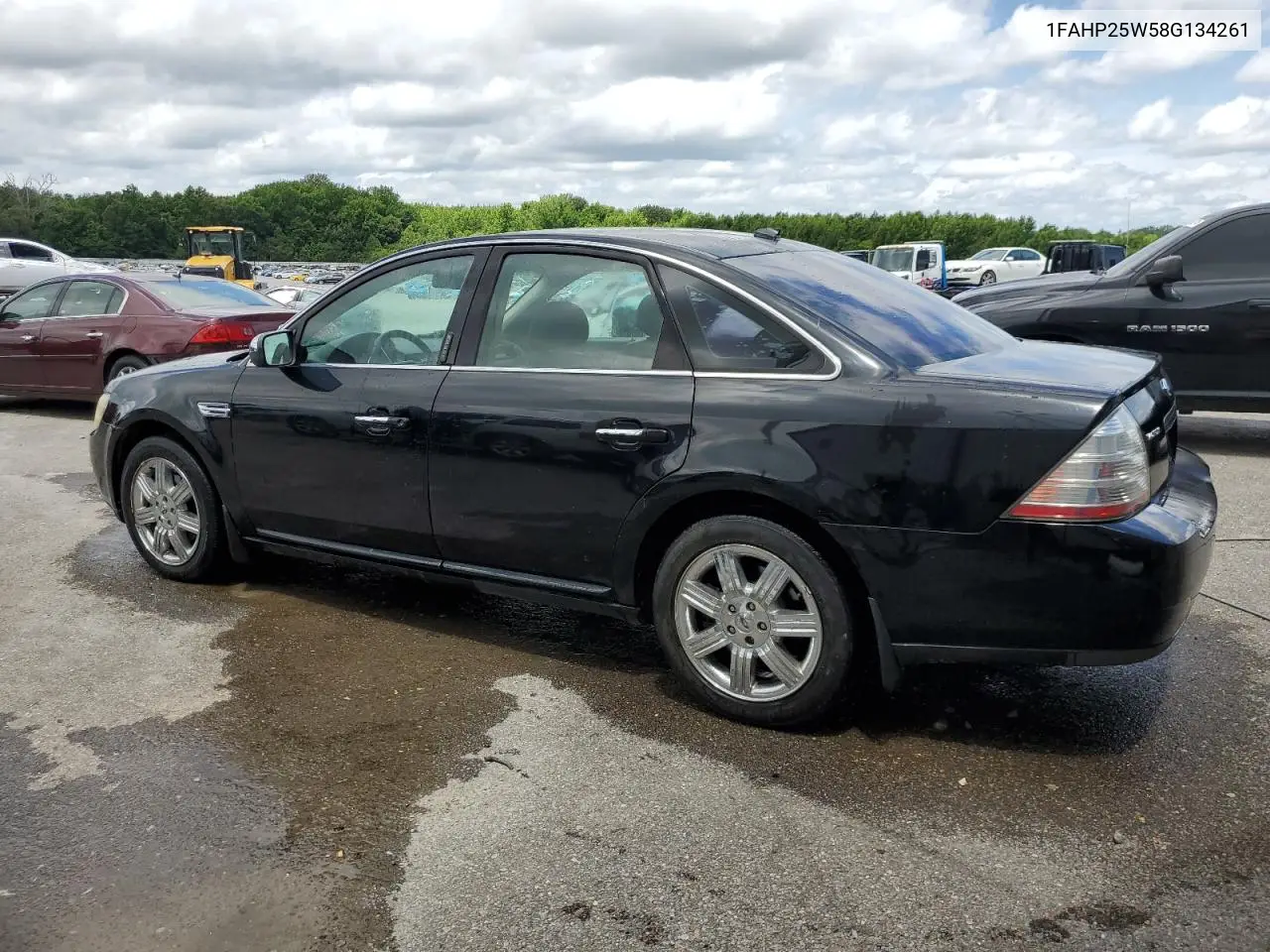 2008 Ford Taurus Limited VIN: 1FAHP25W58G134261 Lot: 61074795