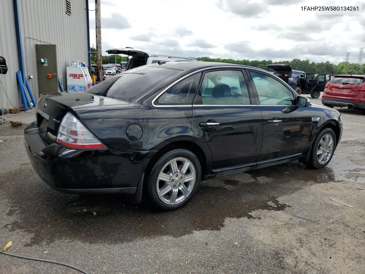 2008 Ford Taurus Limited VIN: 1FAHP25W58G134261 Lot: 61074795