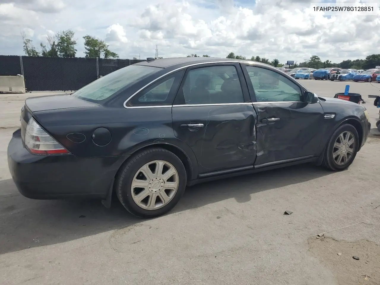 2008 Ford Taurus Limited VIN: 1FAHP25W78G128851 Lot: 61254015