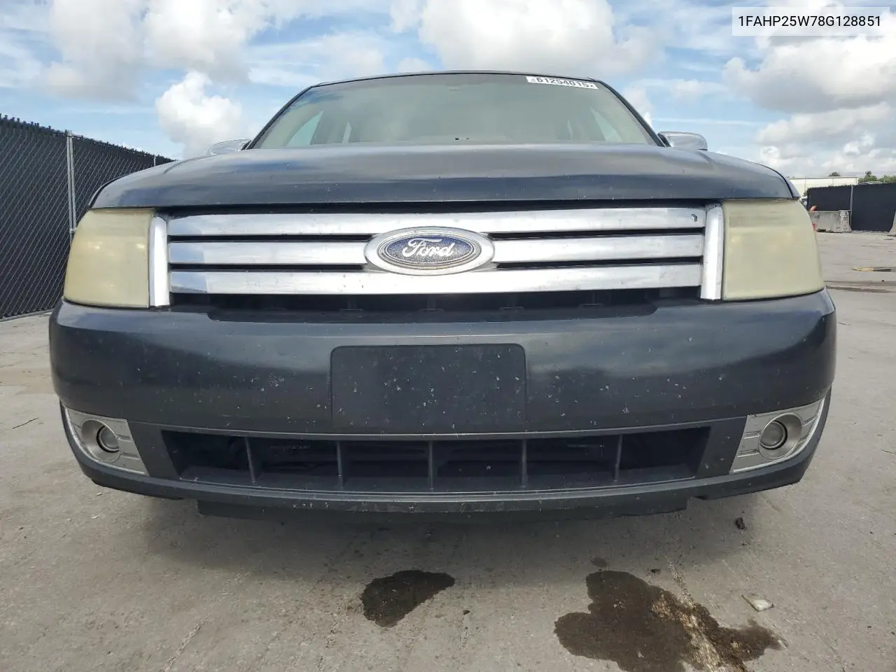 2008 Ford Taurus Limited VIN: 1FAHP25W78G128851 Lot: 61254015