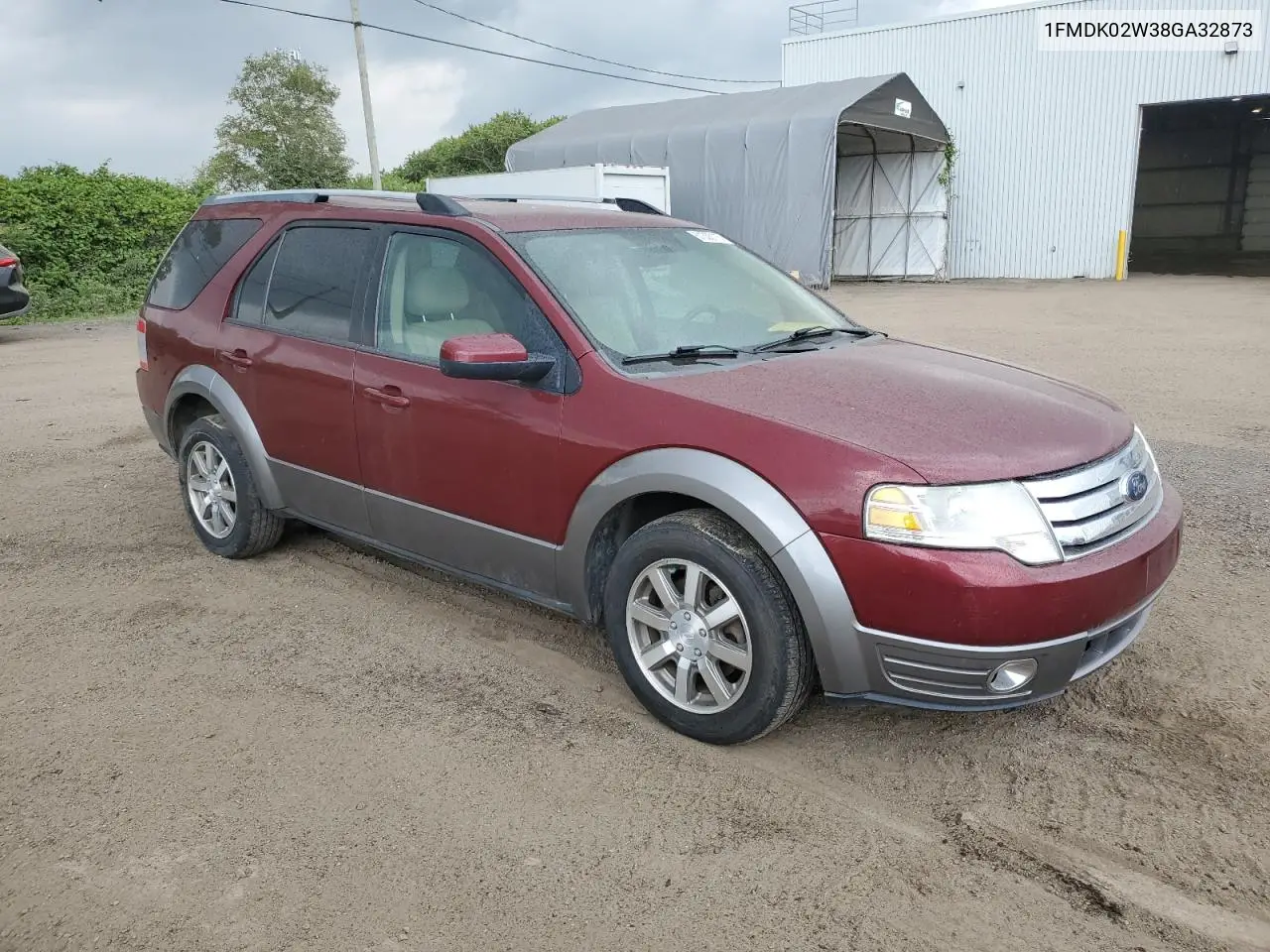 2008 Ford Taurus X Sel VIN: 1FMDK02W38GA32873 Lot: 61338115