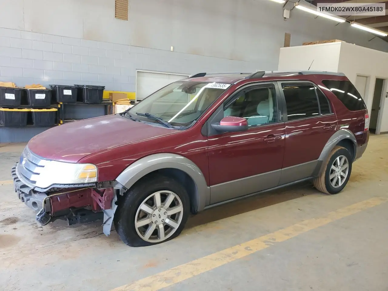 2008 Ford Taurus X Sel VIN: 1FMDK02WX8GA45183 Lot: 61862535
