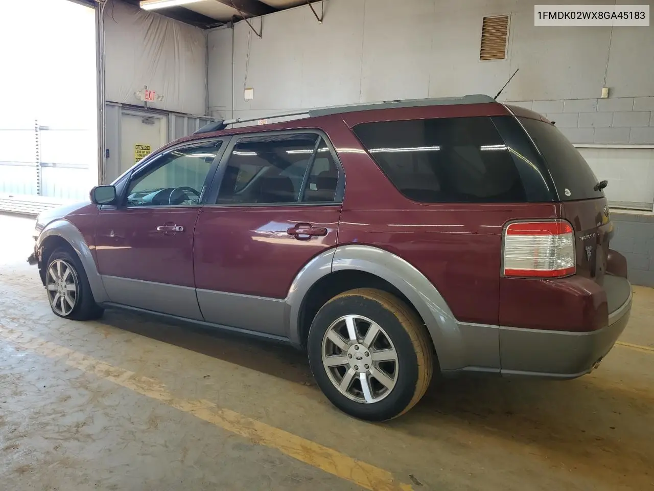 2008 Ford Taurus X Sel VIN: 1FMDK02WX8GA45183 Lot: 61862535