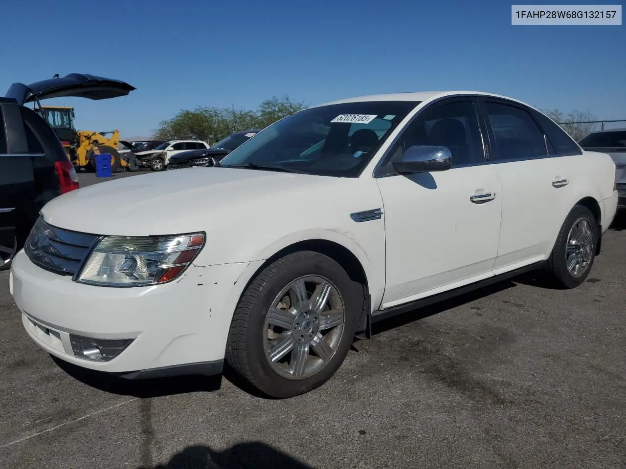 2008 Ford Taurus Limited VIN: 1FAHP28W68G132157 Lot: 62026185