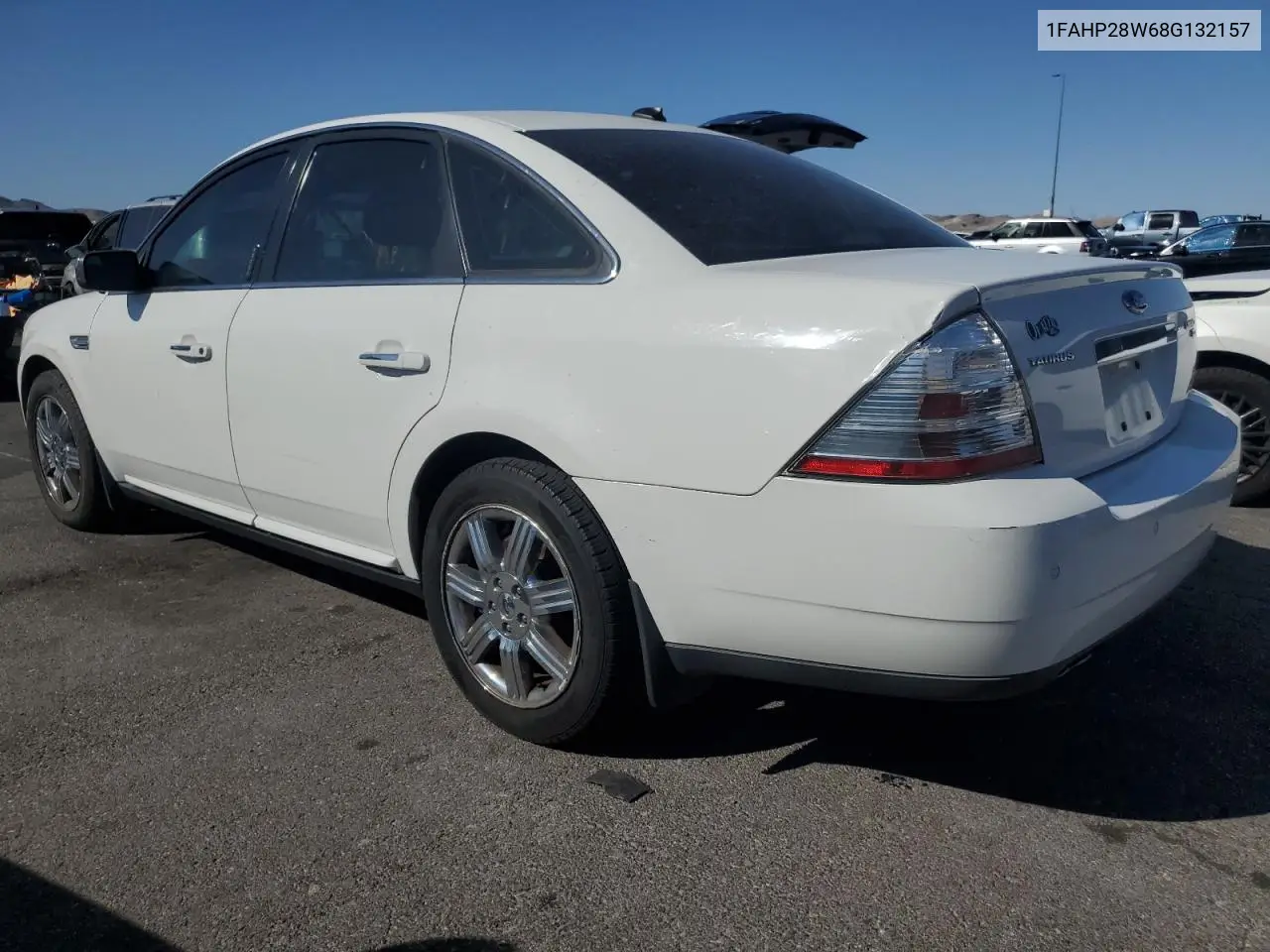 2008 Ford Taurus Limited VIN: 1FAHP28W68G132157 Lot: 62026185