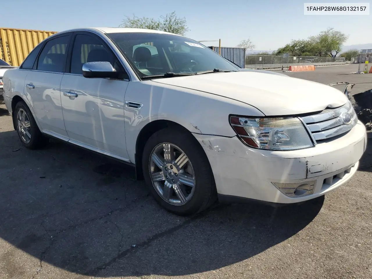 2008 Ford Taurus Limited VIN: 1FAHP28W68G132157 Lot: 62026185