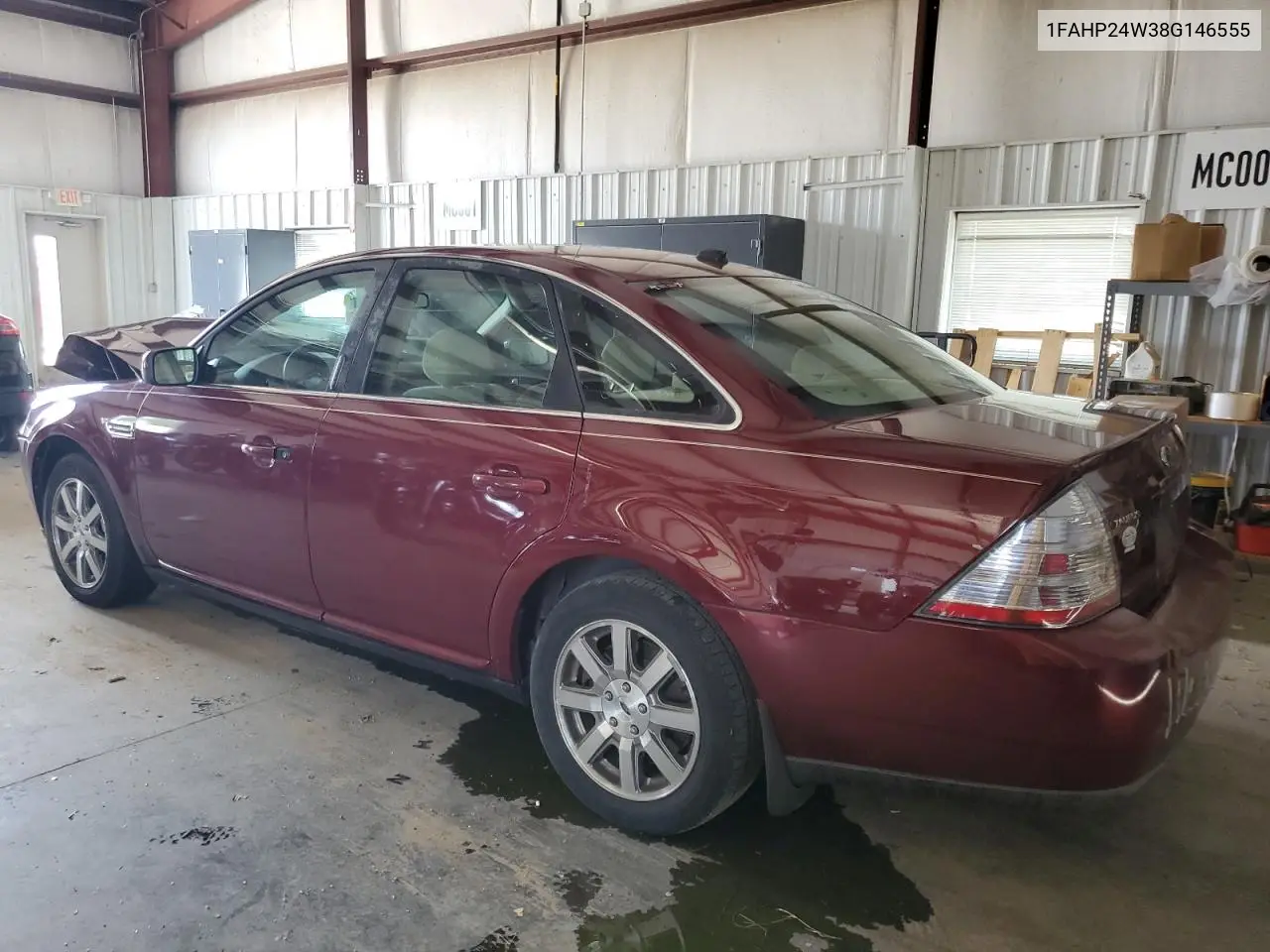 2008 Ford Taurus Sel VIN: 1FAHP24W38G146555 Lot: 62092825