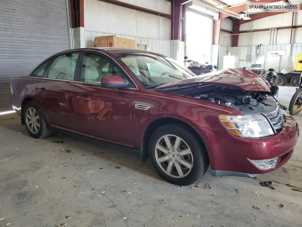2008 Ford Taurus Sel VIN: 1FAHP24W38G146555 Lot: 62092825