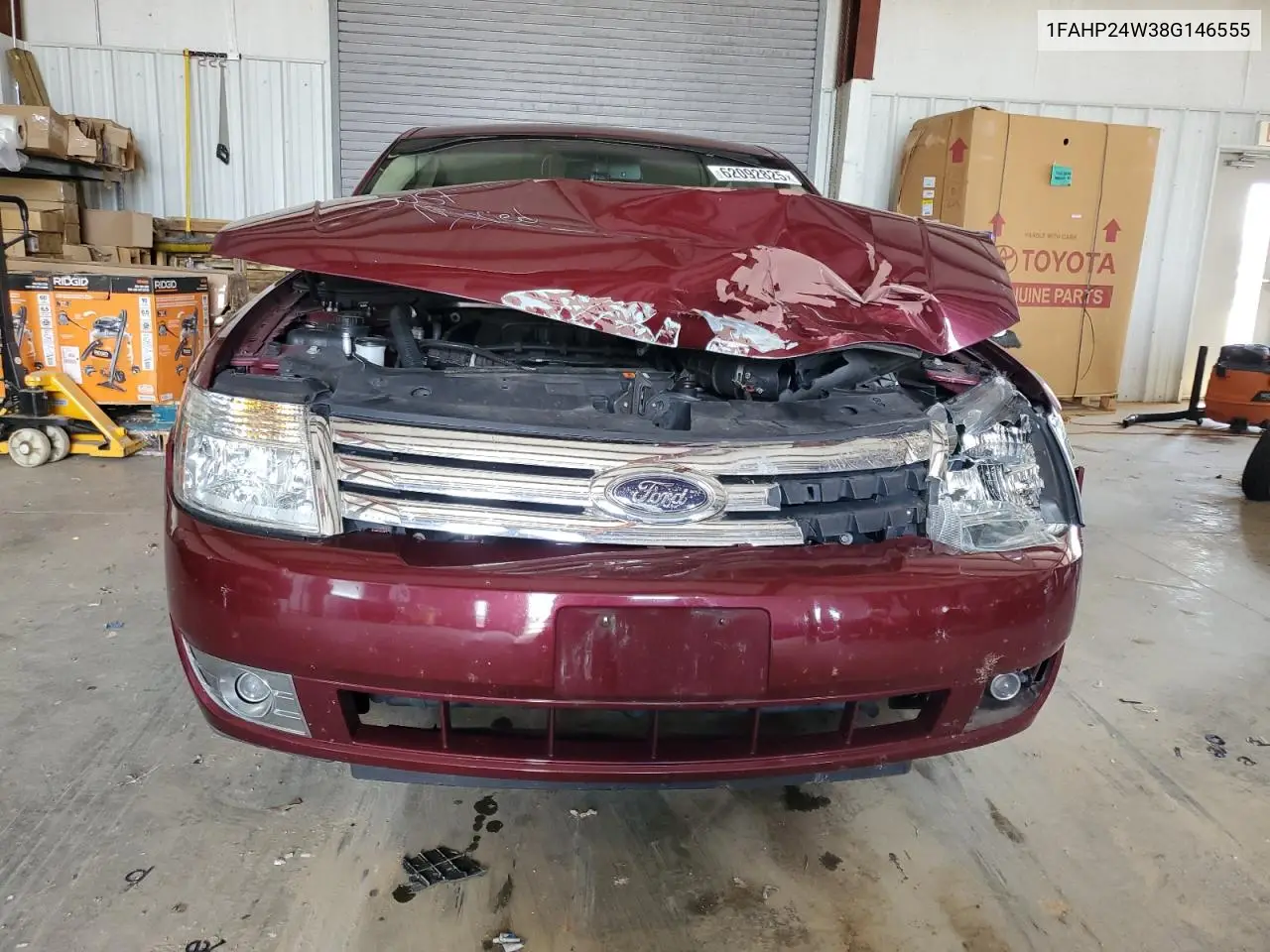 2008 Ford Taurus Sel VIN: 1FAHP24W38G146555 Lot: 62092825