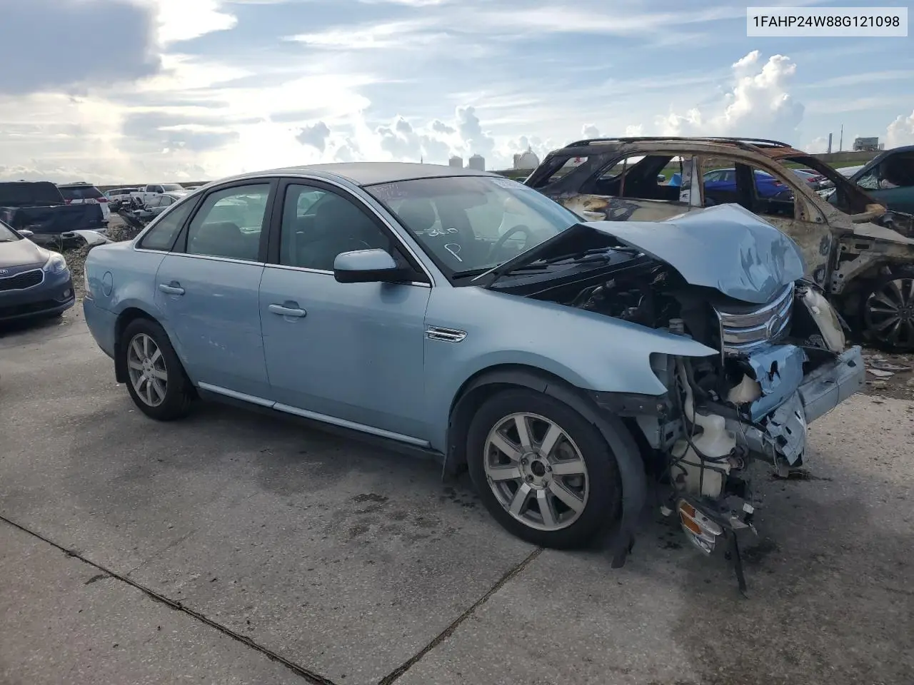 2008 Ford Taurus Sel VIN: 1FAHP24W88G121098 Lot: 62146155