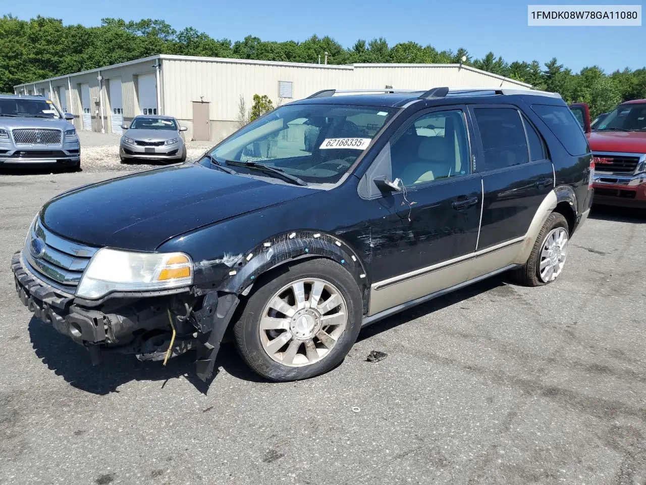 2008 Ford Taurus X Eddie Bauer VIN: 1FMDK08W78GA11080 Lot: 62168335