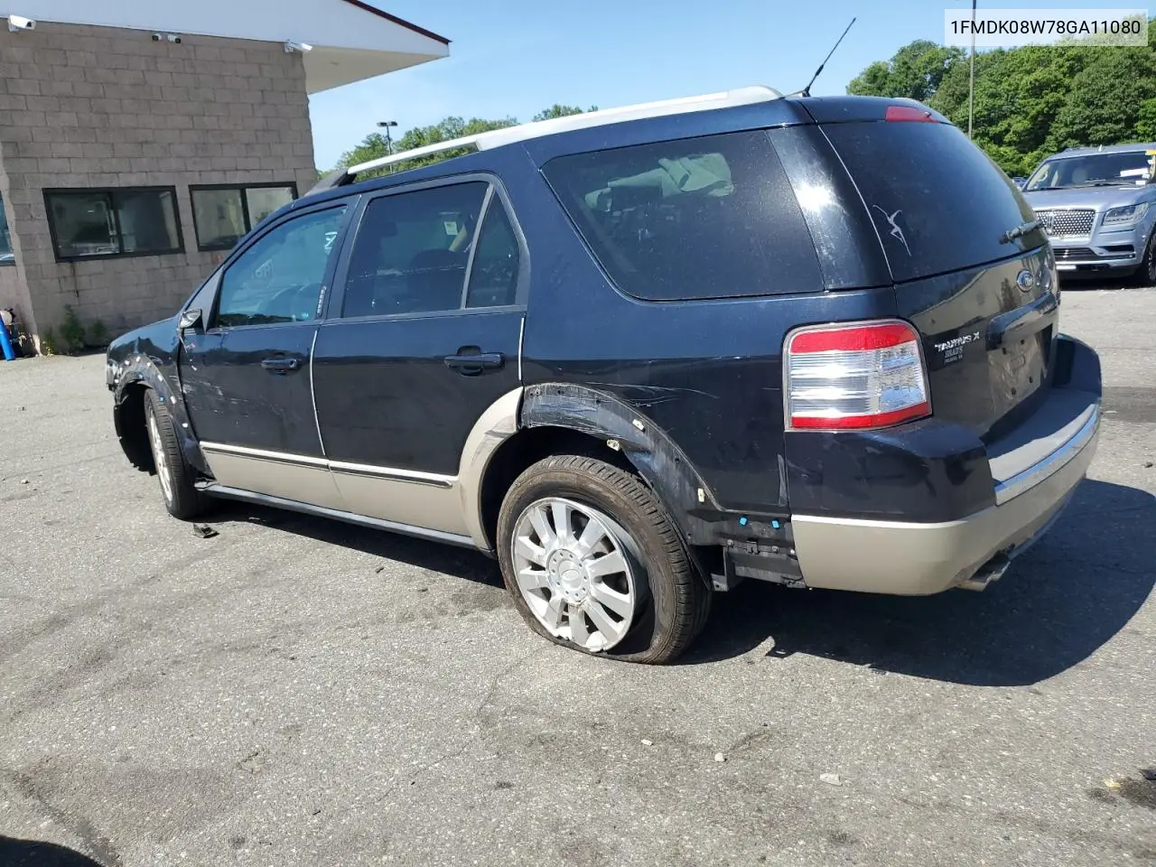 2008 Ford Taurus X Eddie Bauer VIN: 1FMDK08W78GA11080 Lot: 62168335