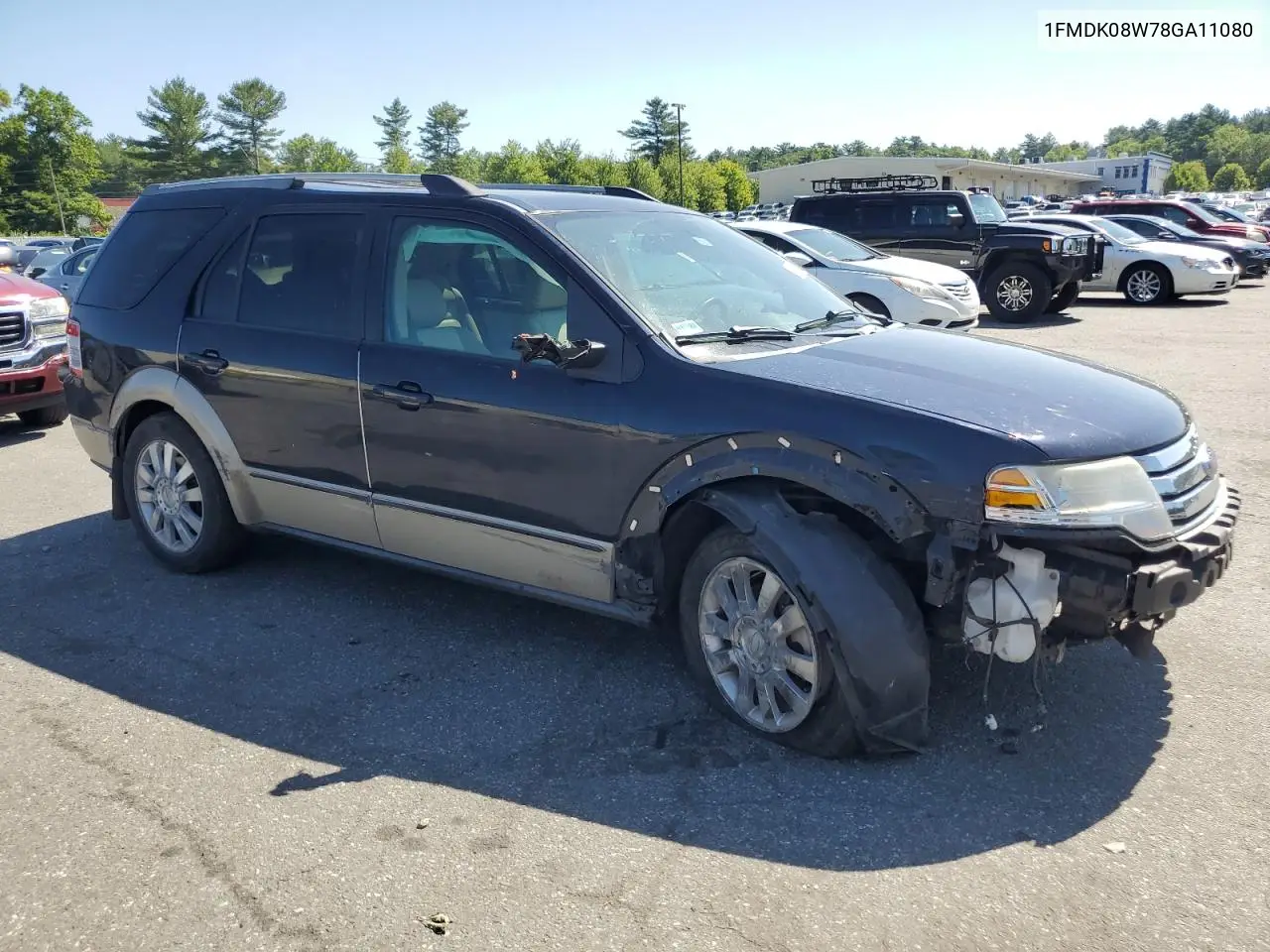 2008 Ford Taurus X Eddie Bauer VIN: 1FMDK08W78GA11080 Lot: 62168335