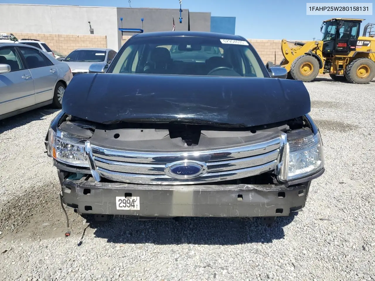 2008 Ford Taurus Limited VIN: 1FAHP25W28G158131 Lot: 62954635
