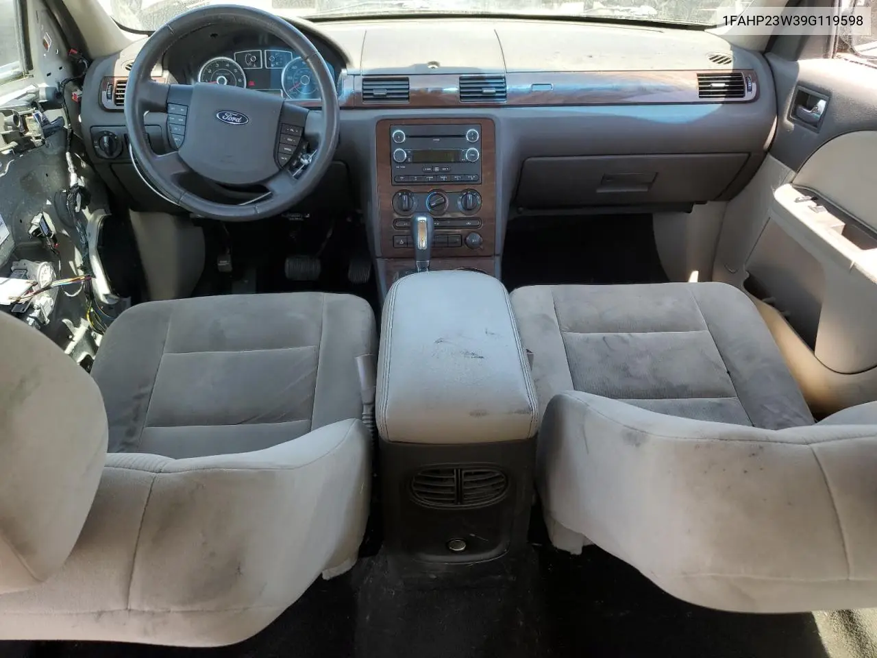 2009 Ford Taurus Se VIN: 1FAHP23W39G119598 Lot: 62777005