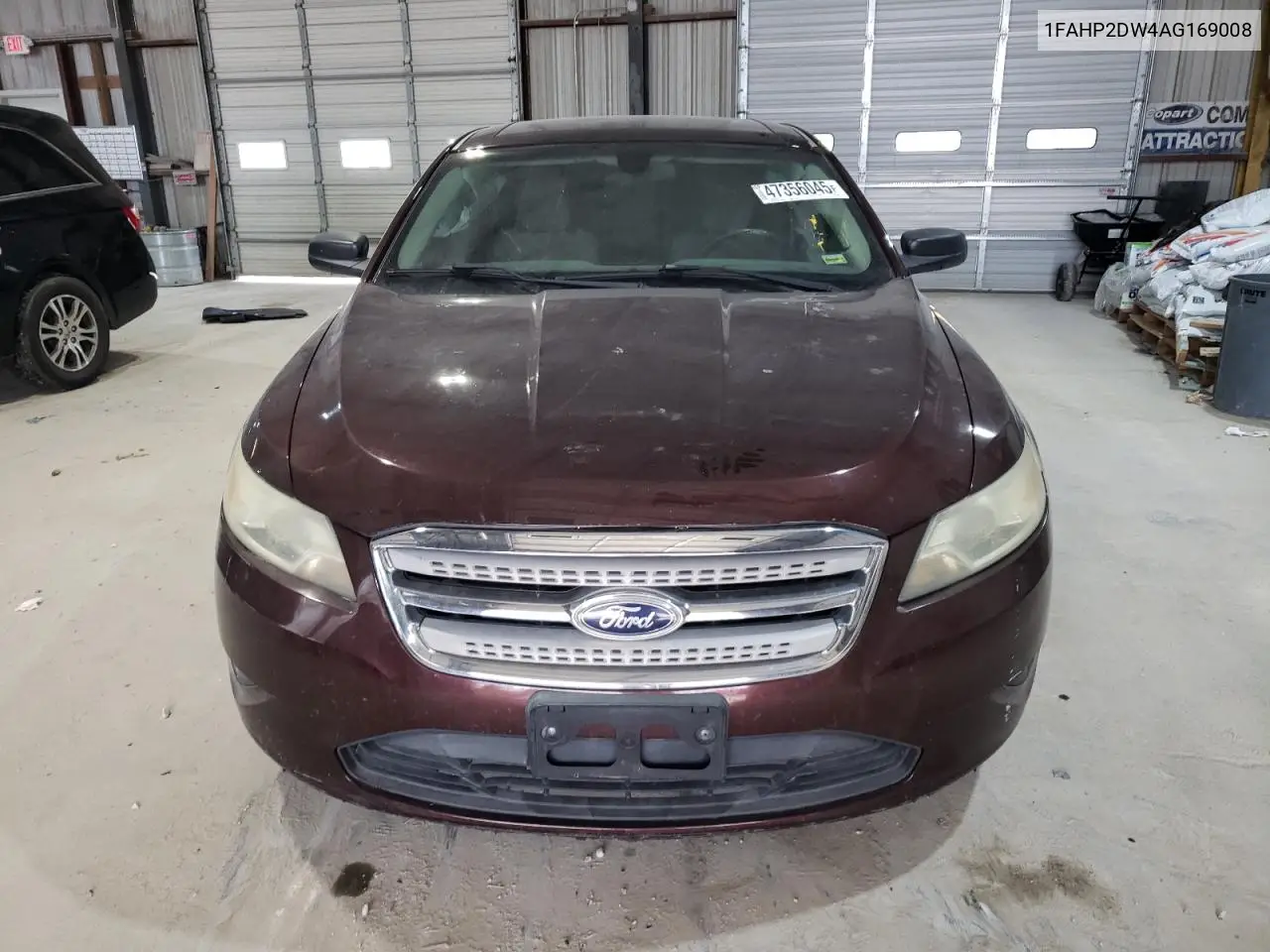2010 Ford Taurus Se VIN: 1FAHP2DW4AG169008 Lot: 47356045