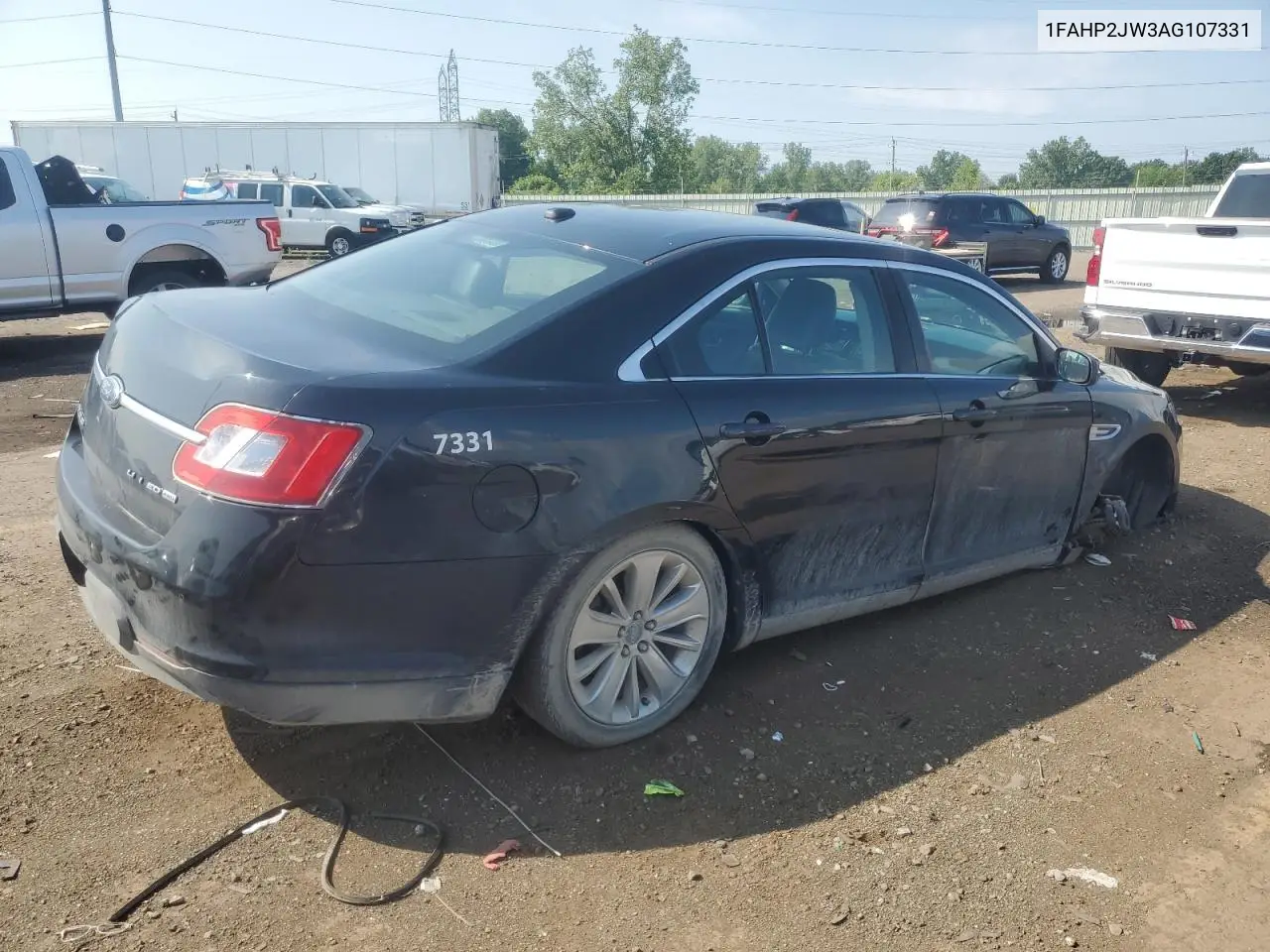 2010 Ford Taurus Limited VIN: 1FAHP2JW3AG107331 Lot: 58801505