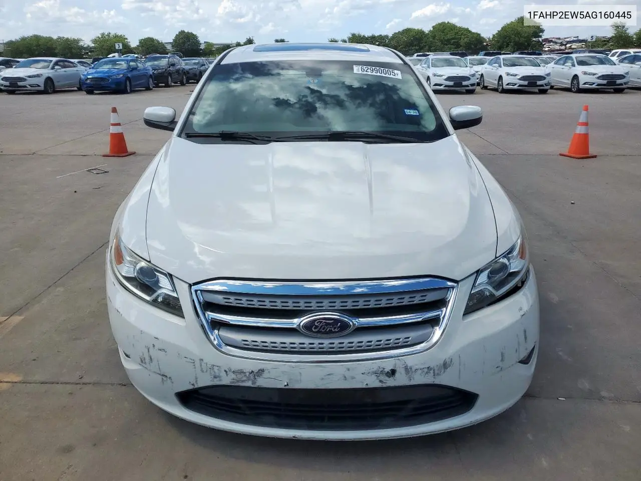 2010 Ford Taurus Sel VIN: 1FAHP2EW5AG160445 Lot: 62990005