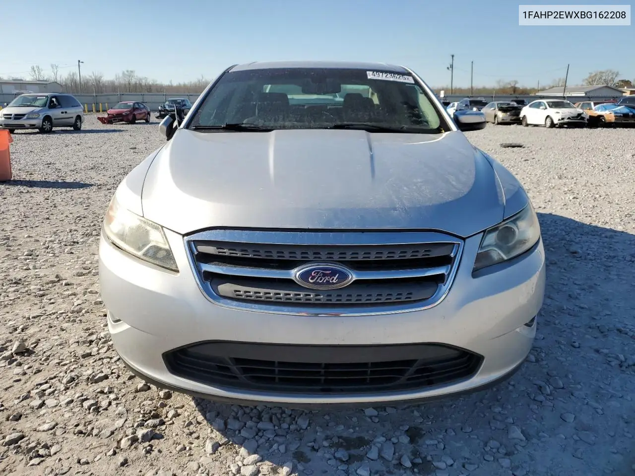 2011 Ford Taurus Sel VIN: 1FAHP2EWXBG162208 Lot: 49723625