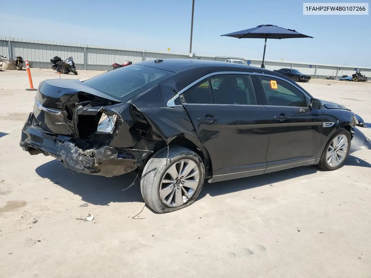 2011 Ford Taurus Limited VIN: 1FAHP2FW4BG107266 Lot: 56921495