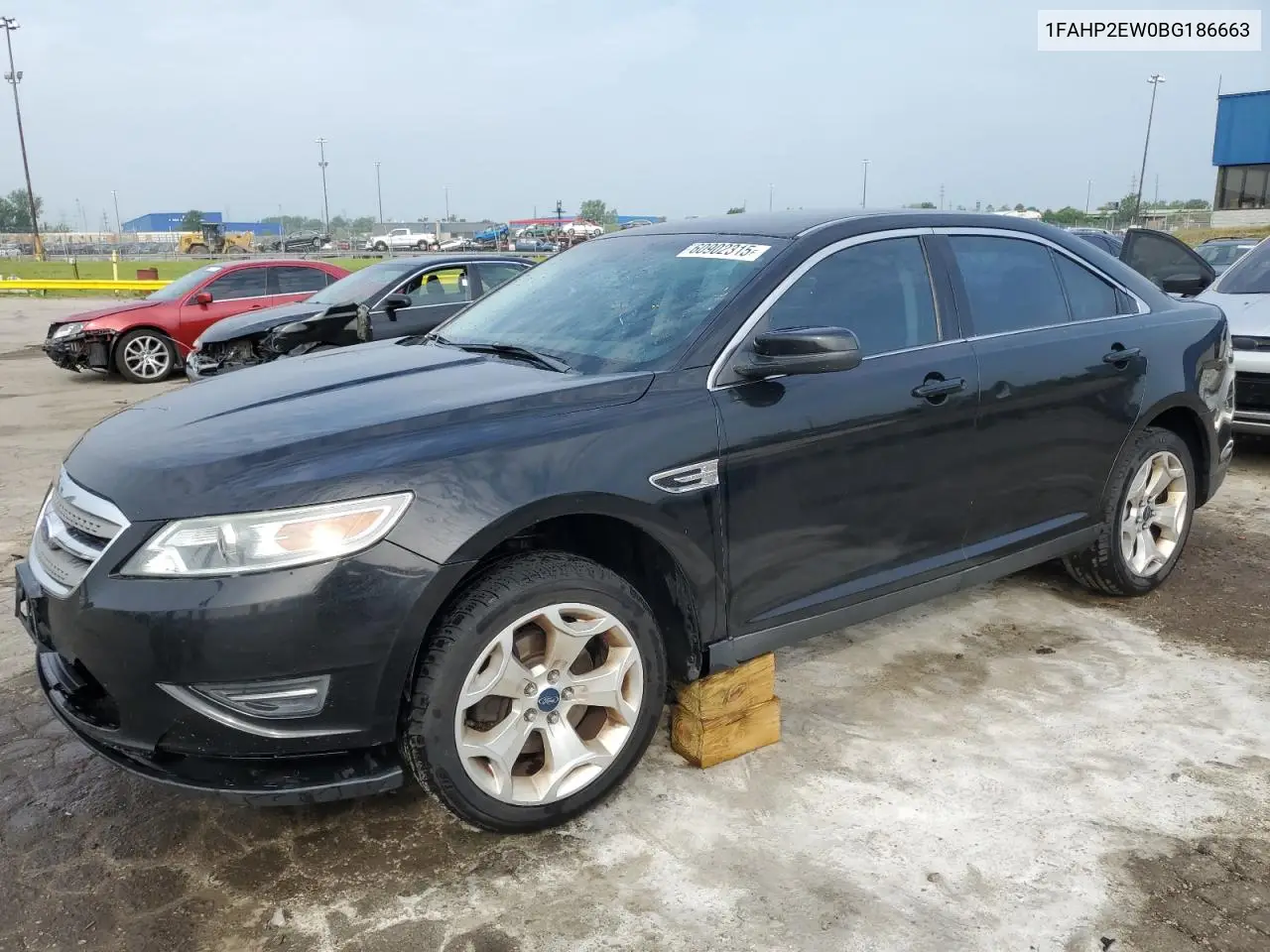 2011 Ford Taurus Sel VIN: 1FAHP2EW0BG186663 Lot: 60902315